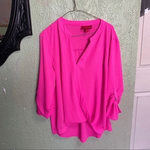 Neón pink top